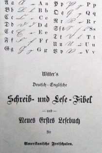 Witter’s deutsch-englische Schreib- und Lese-fibel für amerikanische Freischule