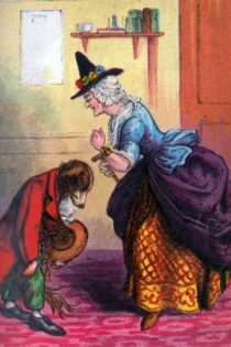 Illustrations from Old Mother Hubbard