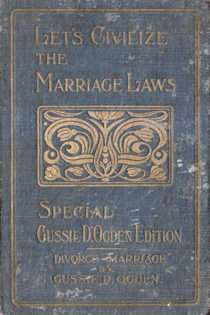 Let’s Civilize the Marriage Laws