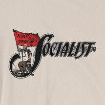 Socialist T-Shirt: Socialist Flag | Retro Leftist Shirt, Unisex, Pro-Labor, Anti-Capitalist, Equal Opportunity, Socialist Gift, Socialism