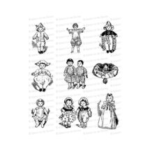 Printable Vintage Edwardian Dolls | 1910s Antique Doll Collage Sheet Vector Clipart Instant Download SVG PNG JPG