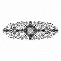 Vintage Victorian Ornate Filigree Embellishment | 1890s Antique Decorative Design Element Vector Clipart | Digital Download SVG PNG JPG