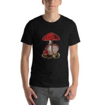 Mushroom T-Shirt: Fly Agaric | Amanita muscaria Psychoactive Shrooms, Hallucinogenic Toadstool,  Psychedelic Gift, Retro Unisex Shirt