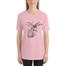 Dragonfly T-Shirt, Retro Victorian Insect Illustration Shirt, Unisex Insect Shirt, Entemologist Gift, Bug Shirt
