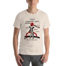 Red Scare T-Shirt: Secrets of the Communist Party Exposed! Retro Unisex Shirt, Hammer and Sickle, Uncle Sam Communism