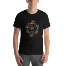 Floral T-Shirt: Alpine Flowers | Ornate Victorian Design Botanical Unisex Floral Shirt, Gardener Gift