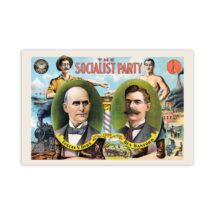 Socialist Poster: 1904 Socialist Party Presidential Campaign  Poster Reproduction | Eugene V. Debs, Ben Hanford Retro Socialism Art Unframed