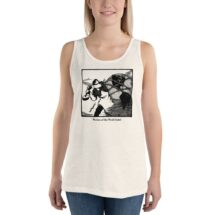 Workers Tank: Worker Smashing the Chains of Oppression | Workers of the World Unite! Unisex Retro Socialist Communist Leftist Pro-Labor
