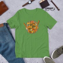 Leftist T-Shirt: Eat the Rich | Unisex Retro 1970s Style, Socialist Communist Anti-Capitalist Pro-Worker 70s Floral Gift