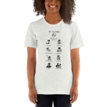 Virtue/Vice T-Shirt: The Two Paths | What Will The Girl Become? Unisex Retro 1920s Sensationalism, Moralistic, Outdated, Old-Fashioned
